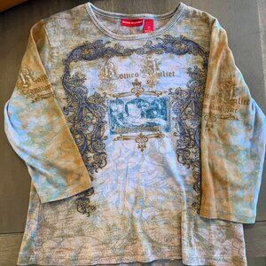 Vintage Romeo & Juliet Quarter Sleeve